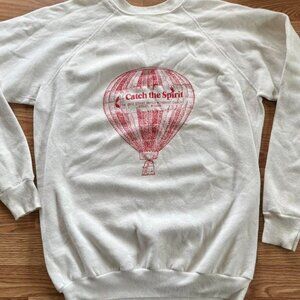 Hot air balloon sweatshirt - Catch The Spirit-graphic sweatshirt